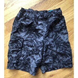 Columbia Size 4/5 Shorts Swim Trunks Black & Grey